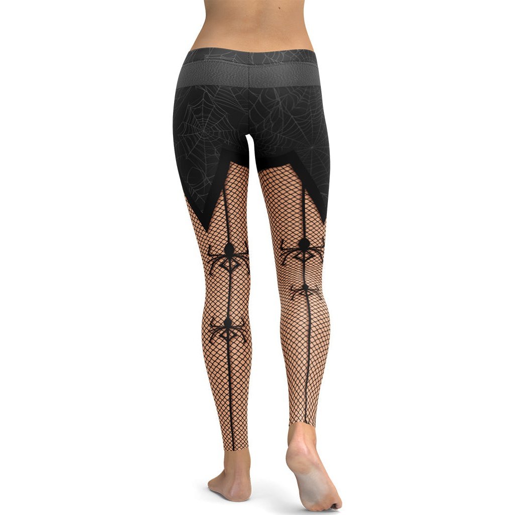 Leggings de Halloween Arañas Traviesas con estampado de arañas – imagen 7