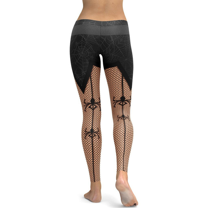 Leggings de Halloween Arañas Traviesas con estampado de arañas – imagen 7