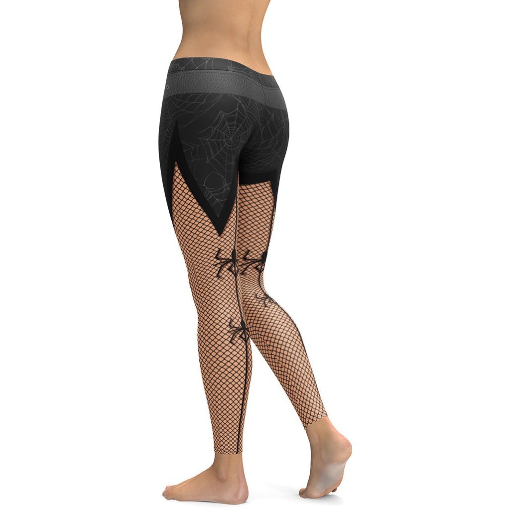 Leggings de Halloween Arañas Traviesas con estampado de arañas – imagen 6