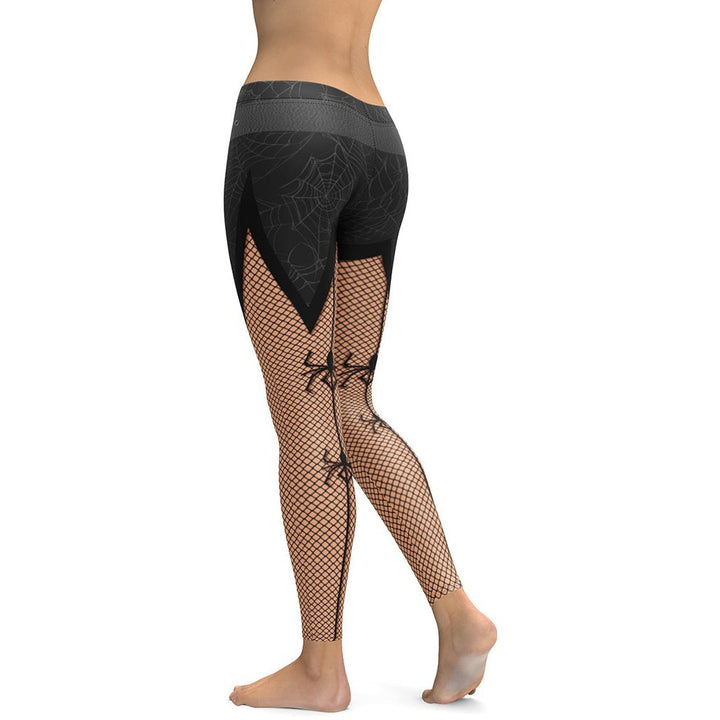 Leggings de Halloween Arañas Traviesas con estampado de arañas – imagen 6