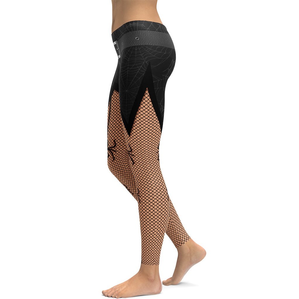Leggings de Halloween Arañas Traviesas con estampado de arañas – imagen 2