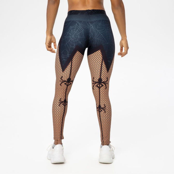Leggings de Halloween Arañas Traviesas con estampado de arañas – imagen 4