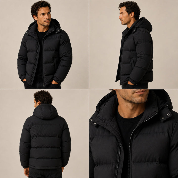 Beltrán | La Chaqueta Puffer con Capucha Aislante y Cálida para Hombres Whitaker