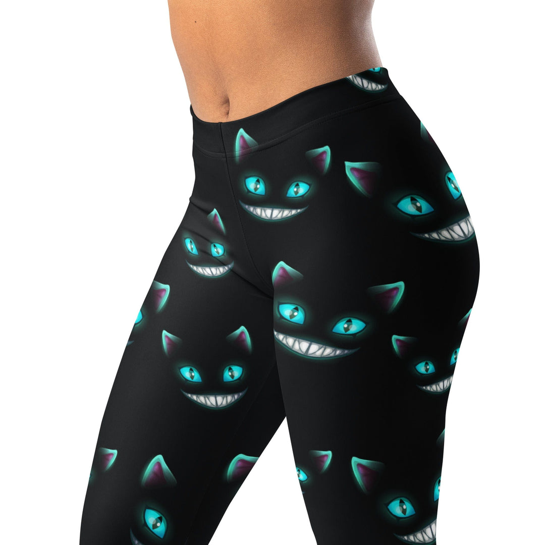 Leggings de Halloween Felinos en la Sombra con estampado de gatos misteriosos – imagen 11