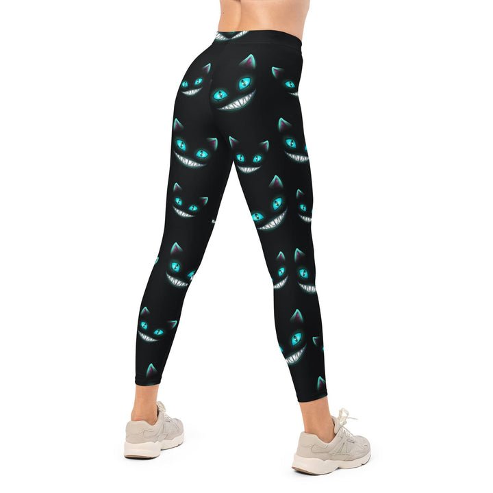 Leggings de Halloween Felinos en la Sombra con estampado de gatos misteriosos – imagen 10