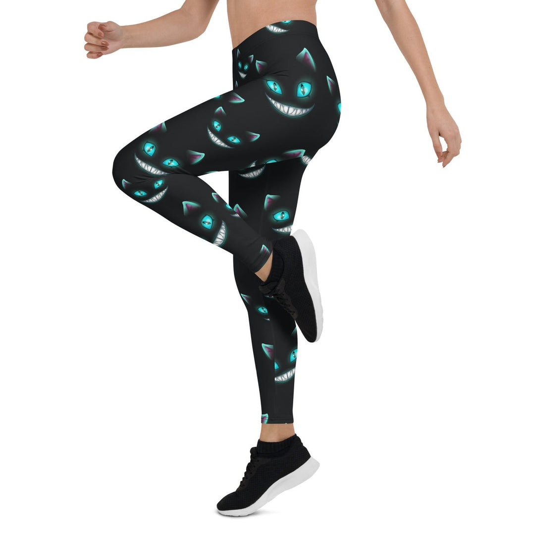Leggings de Halloween Felinos en la Sombra con estampado de gatos misteriosos – imagen 7