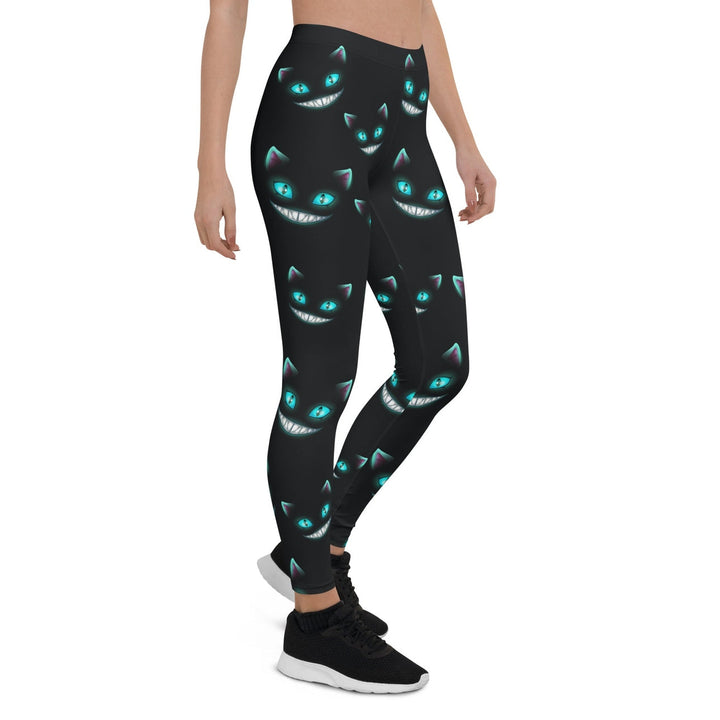 Leggings de Halloween Felinos en la Sombra con estampado de gatos misteriosos – imagen 9