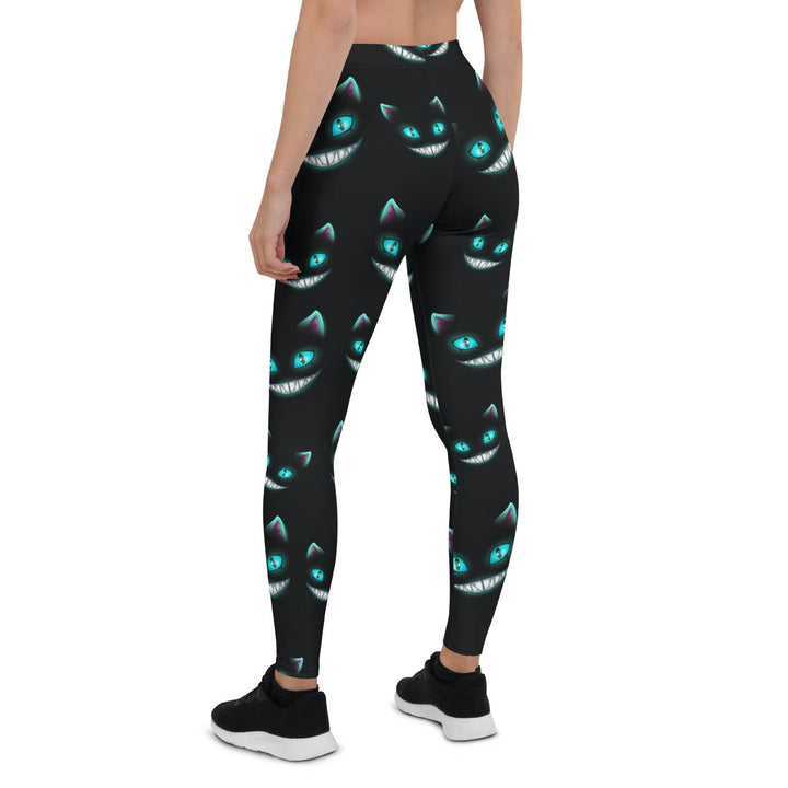 Leggings de Halloween Felinos en la Sombra con estampado de gatos misteriosos – imagen 8