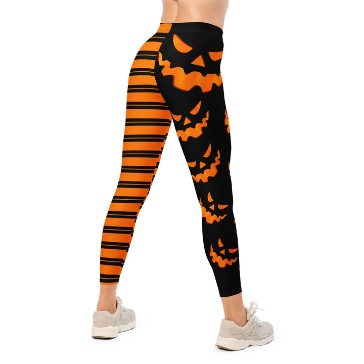 Leggings de Halloween Doble Estampado con doble estampado de criaturas de Halloween – imagen 9