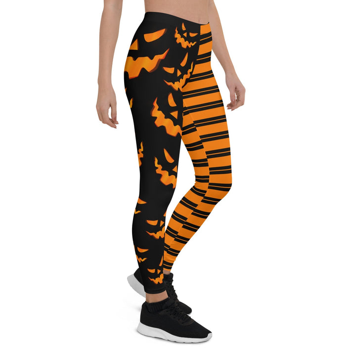 Leggings de Halloween Doble Estampado con doble estampado de criaturas de Halloween – imagen 8