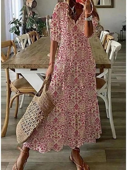 LUNA | Vestido boho con ajuste favorecedor