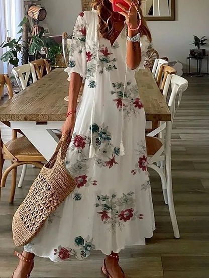 LUNA | Vestido boho con ajuste favorecedor