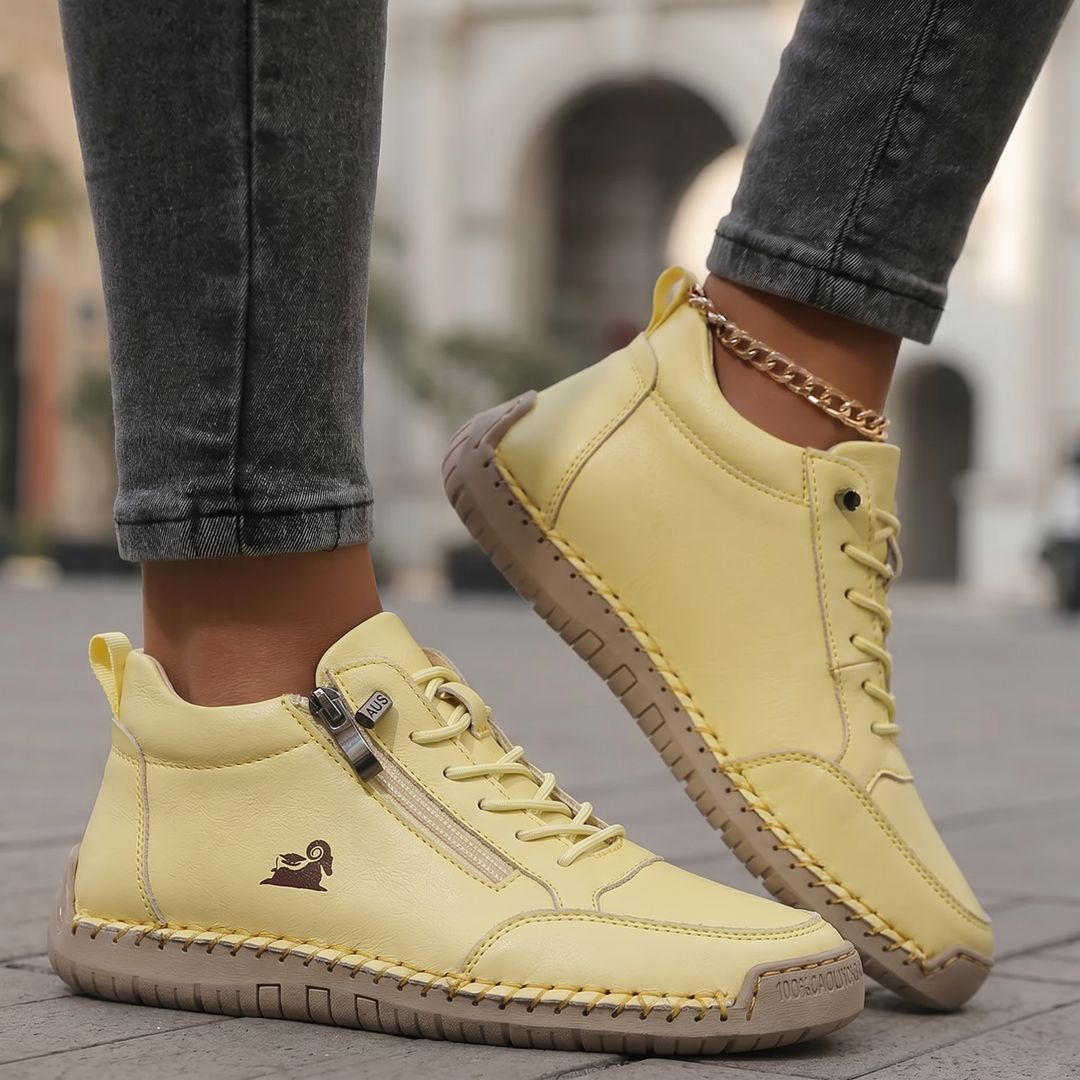 Mila | Zapatillas Ortopédicas con Cremallera