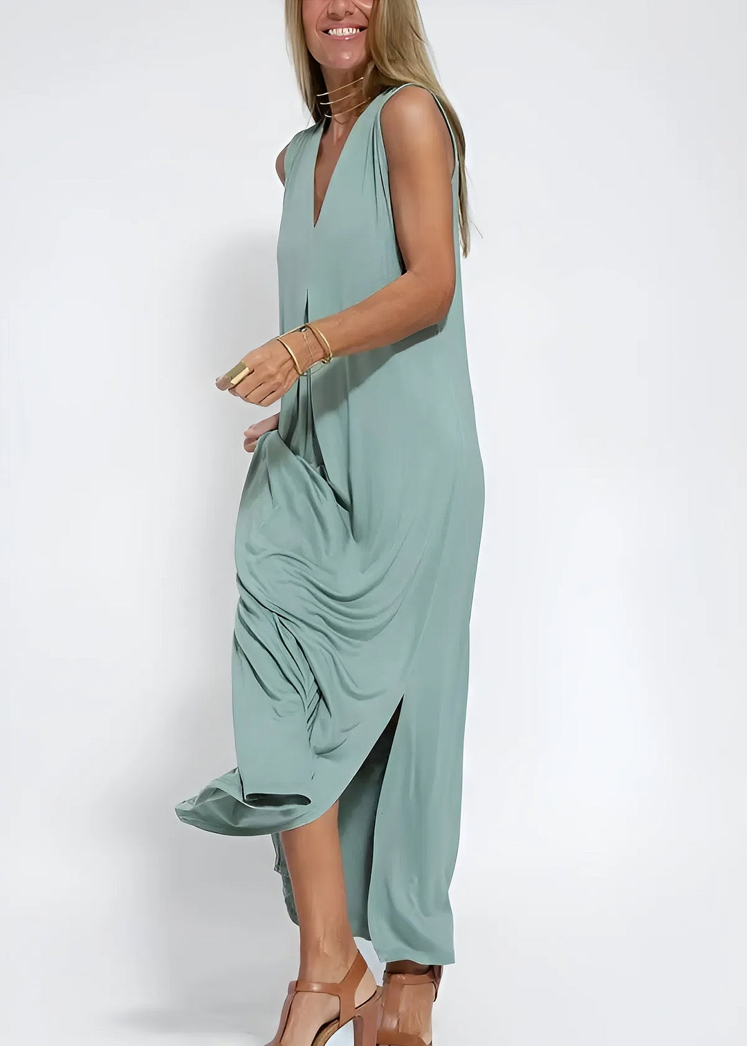 NATALIA | Elegante vestido largo